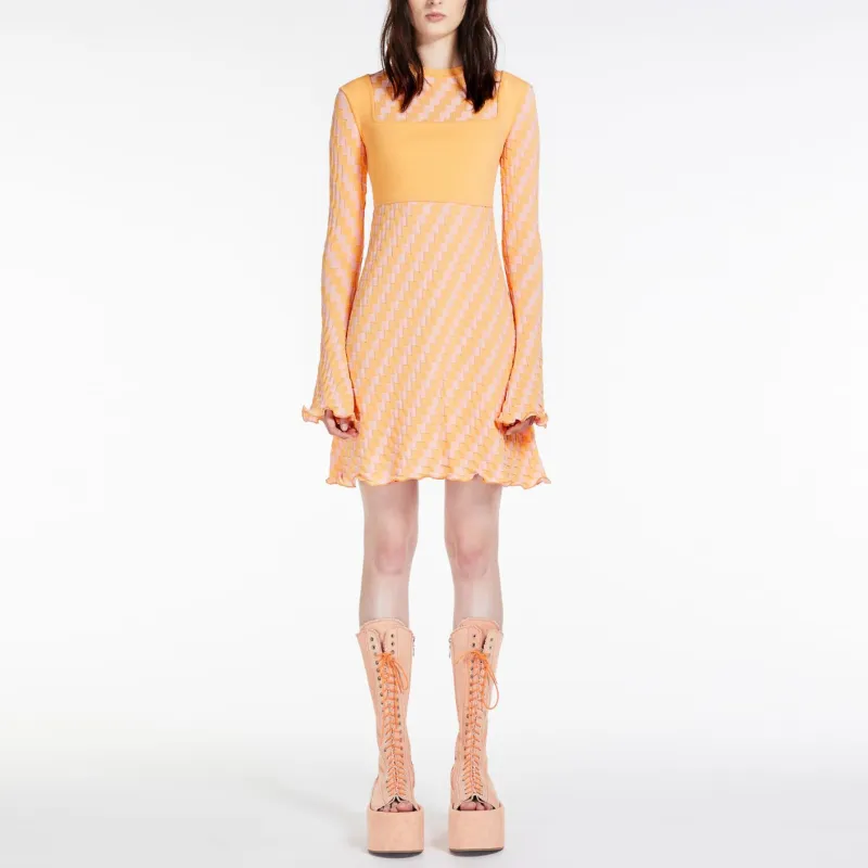 SportMa Long Sleeved Dress Women's Pink-1