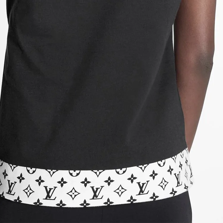 LOUIS VUITTON T Shirt Women's Dark Gray-4