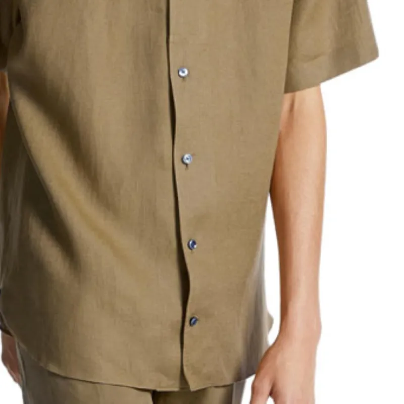 Zzegna SS23 Shirt Men's Light Army Green-3