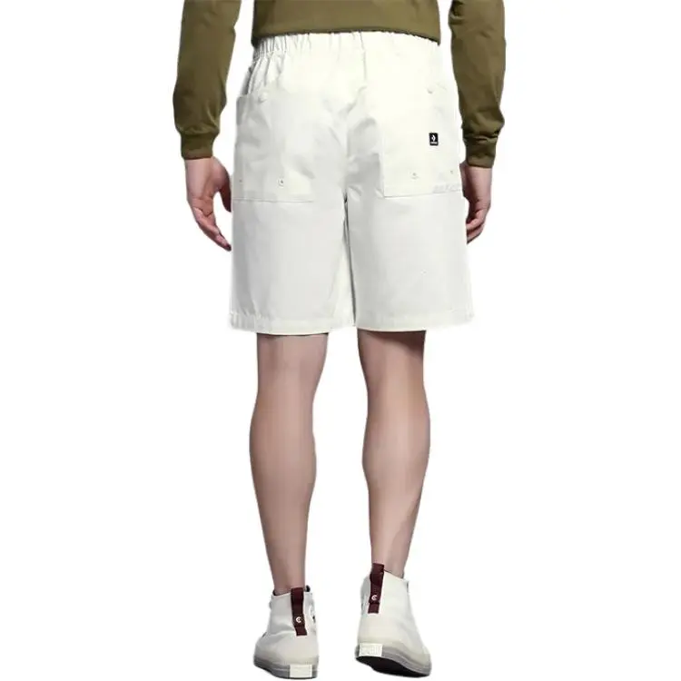 Converse ELEVATED CARGO Casual Shorts Men's White-4