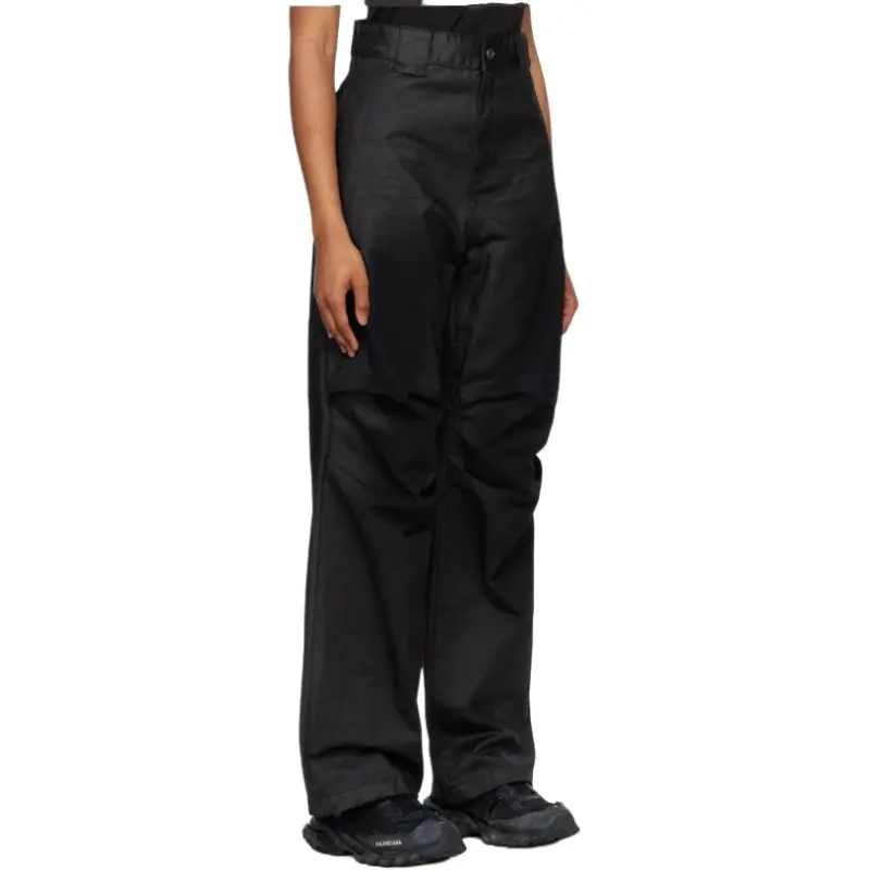 WE11DONE SS23 Jeans Women's Black-3