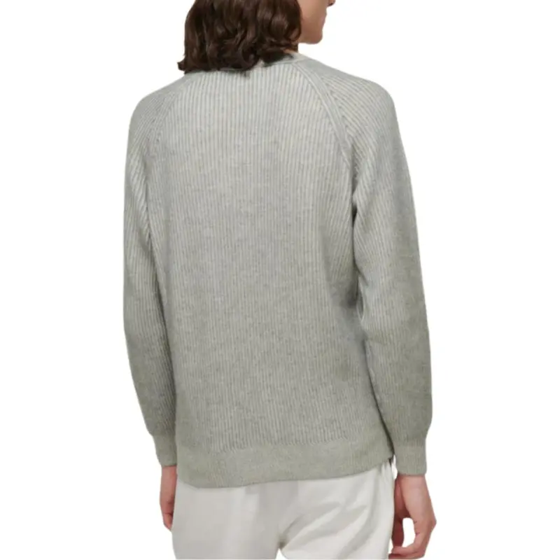 Brunello Cucinelli Ribbed Crewneck Jumper-3