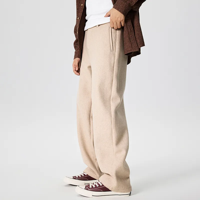 GTRG Casual Pants Unisex Apricot-3