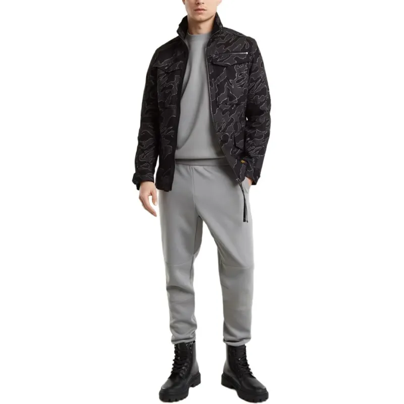 G STAR RAW Knitted Sports Pants Men's Gray-2