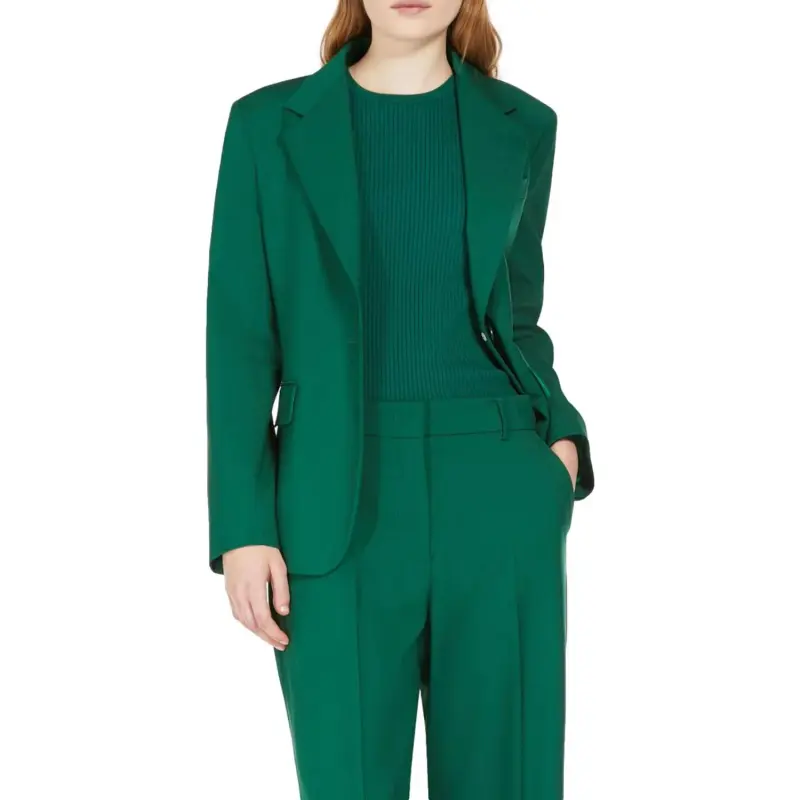 WEEKEND MaxMara Business Suit Women's Green-2