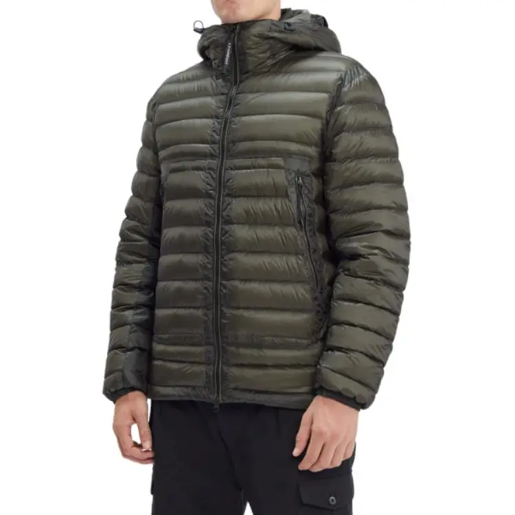 C.P.Company D. D. Shell Hooded Zipped Down Jacket-3