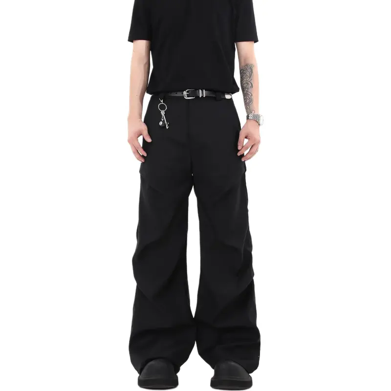 DAFK Suit Trousers Men Black-2