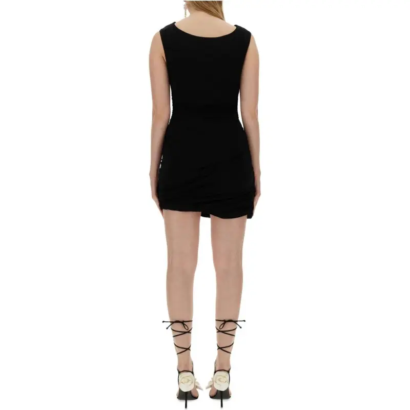 Magda Butrym Draped Jersey Mini Dress-1