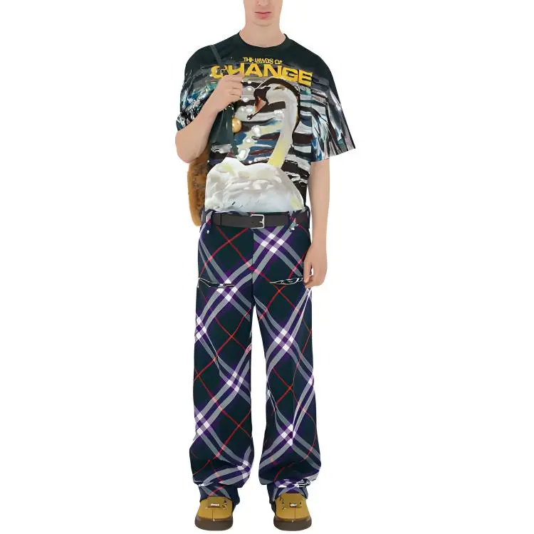 Burberry Swan Short Sleeve T Shirt-2