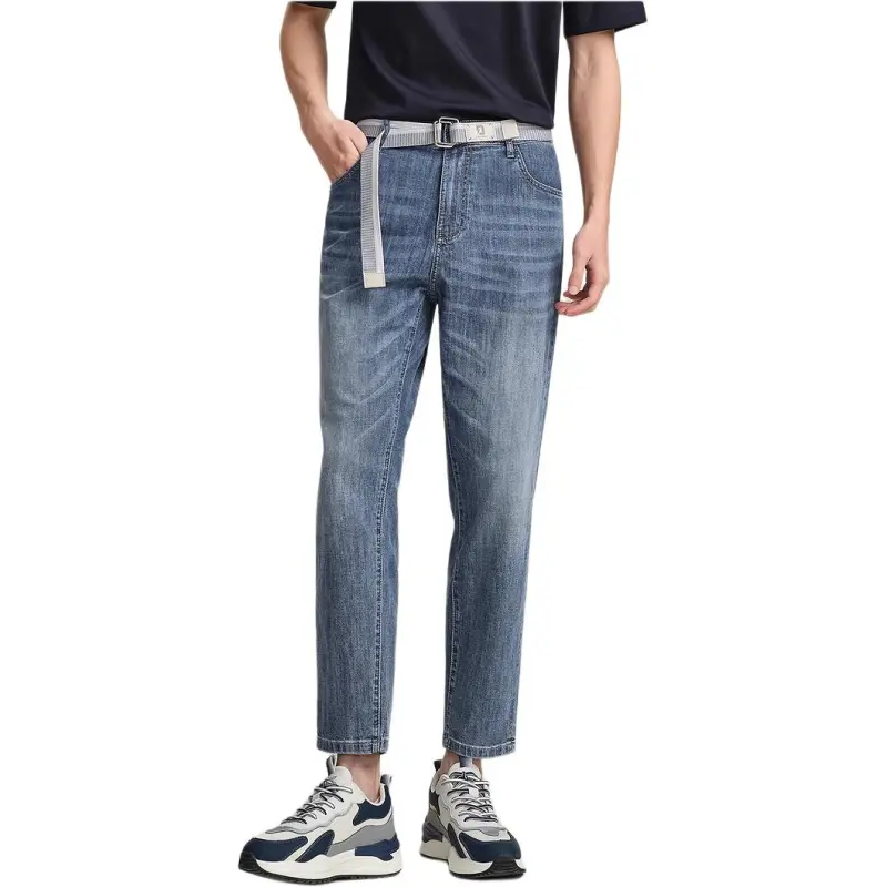HLA Denim Ankle-Length Pants Men's-6