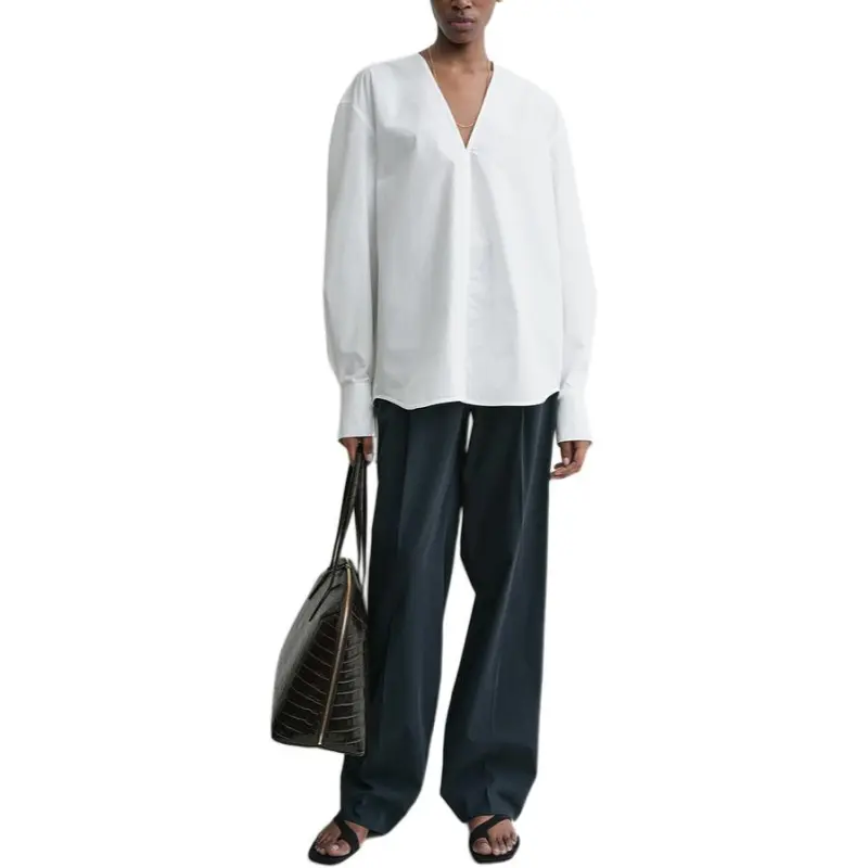 TOTEME V neck Blouse-1