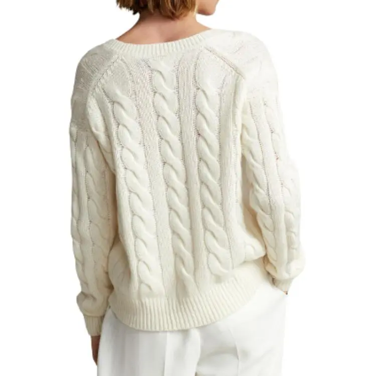 Polo Ralph Lauren FW22 Sweater Women's White-4