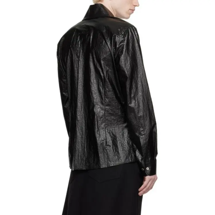 WALTER VAN BEIRENDONCK Shirt Men's Black-1