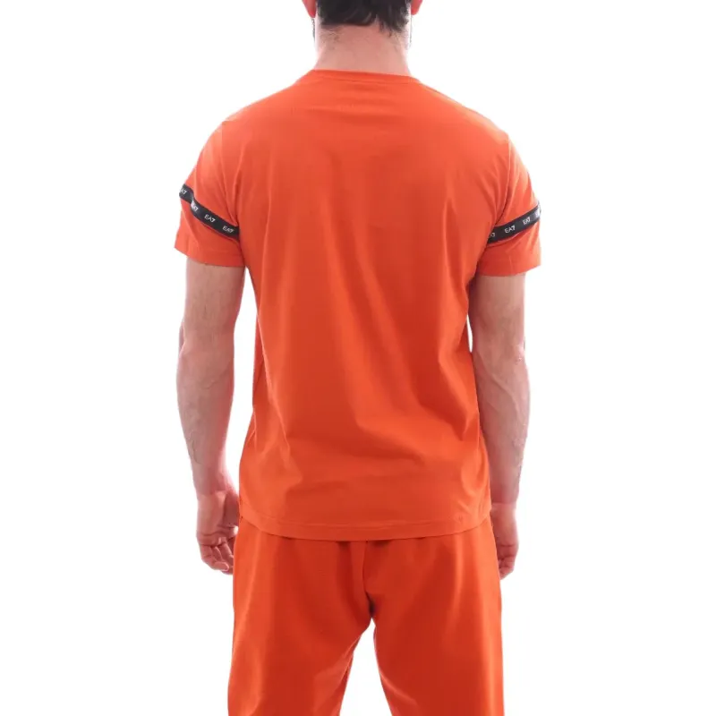 EMPORIO ARMANI T Shirt Men's Orange Red-4