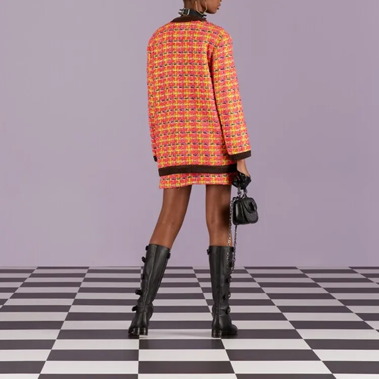 GUCCI Lamé Tweed Jacket-2