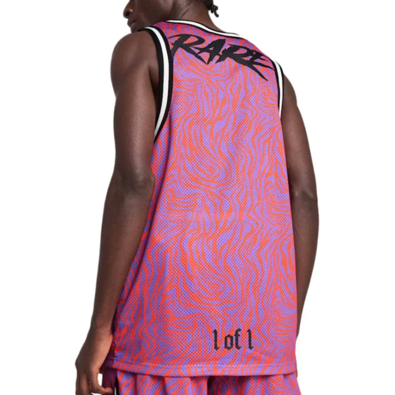 PUMA x Neymar Jr MELO Basketball Jersey Men's Violet-4