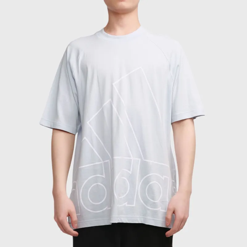 Adidas Set-in Sleeve T-Shirt Men's Blue-2