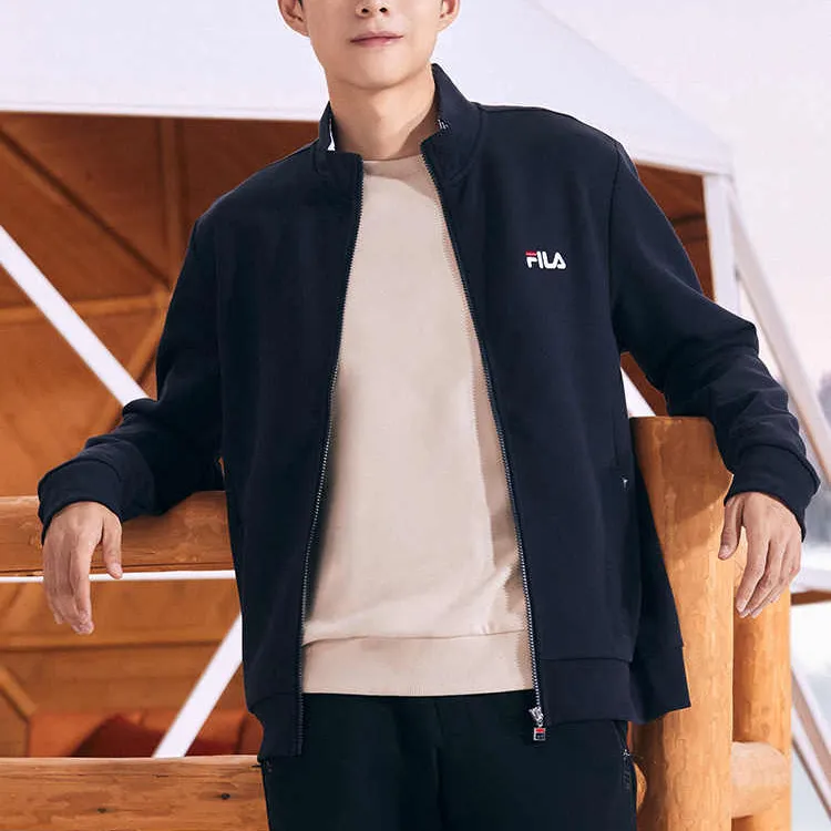 FILA Jackets Men Legend Blue-2