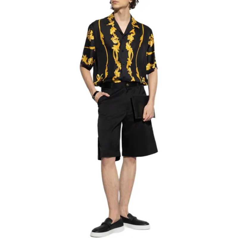 VERSACE Medusa Printed Short Sleeved Shirt-3