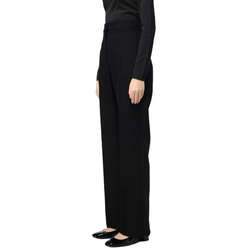 MaxMara Pleated Straight Leg Trousers-5