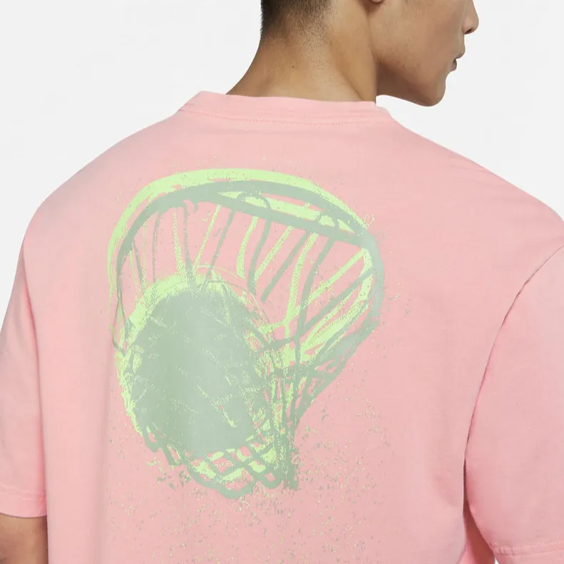 Jordan Set-in Sleeve T-Shirt Men's Pink-2