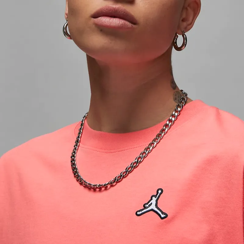 Jordan Essentials T Shirts Women's Ocean Coral-2