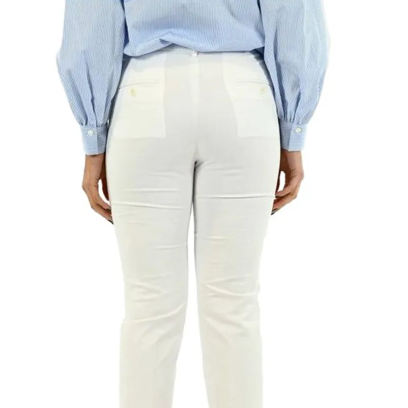 WEEKEND MaxMara Casual Pants Women's White-3