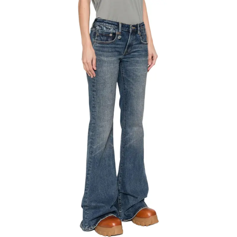 R13 Overflow Boy Flared Jeans-3