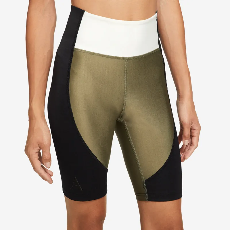 JORDAN X Aleali May Biker Short Medium Olive-3