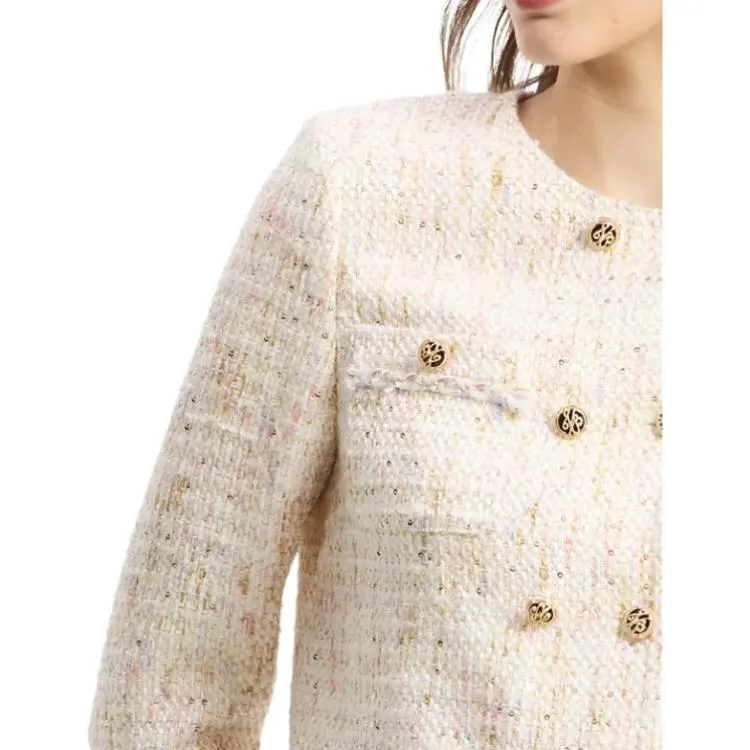 Bebe FW24 Jackets Coats Women's Light Pink-2