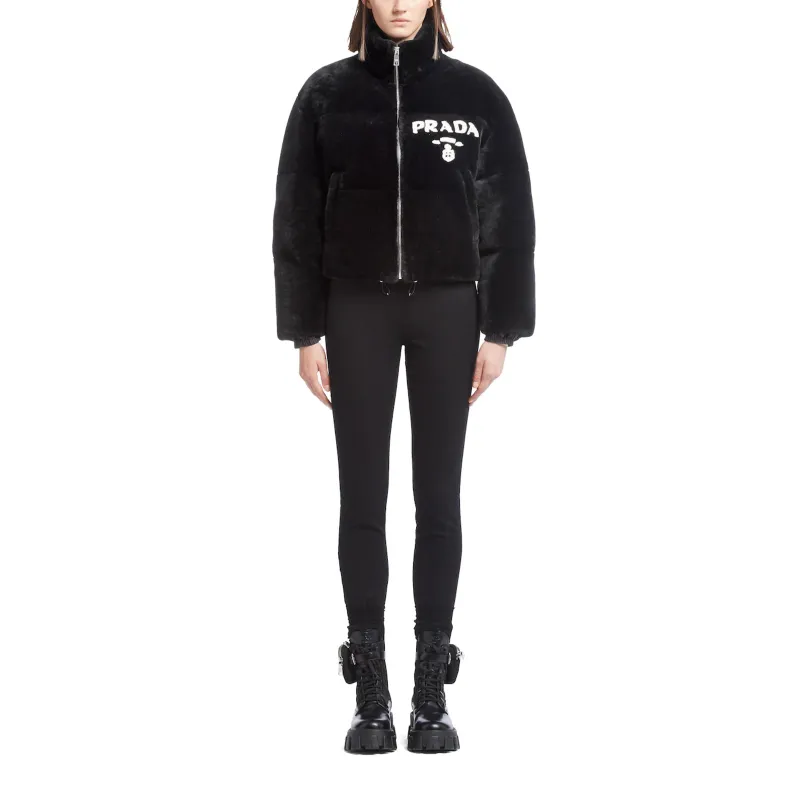 PRADA Jackets Coats Women's Black-2
