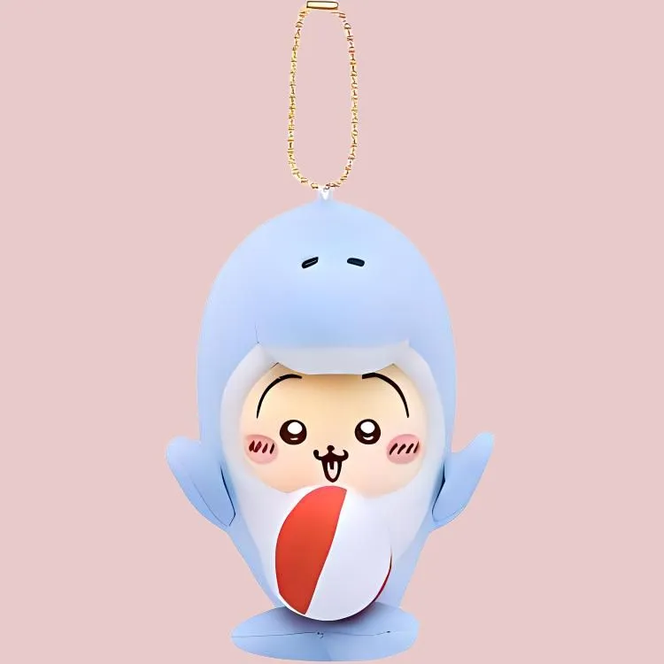 Chiikawa Aquarium Collection Dolls Plush Pendant Dolls 14cm Height Plush Pendant 14cm Height-3