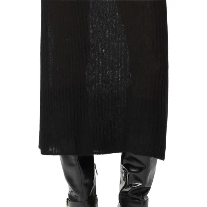 PINKO Ribbed knit Maxi Dress-2