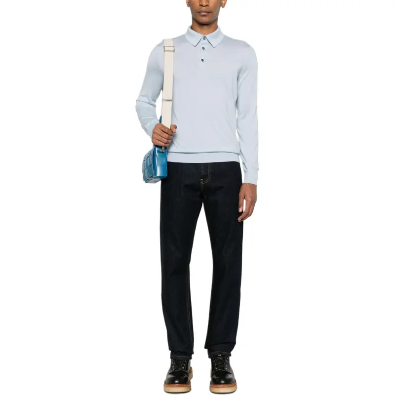 Ermenegildo Zegna Cashseta Polo Shirt-1