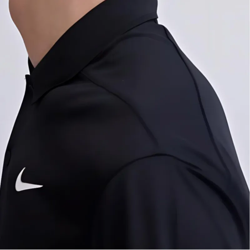 Nike Polo Shirts Men Black-5