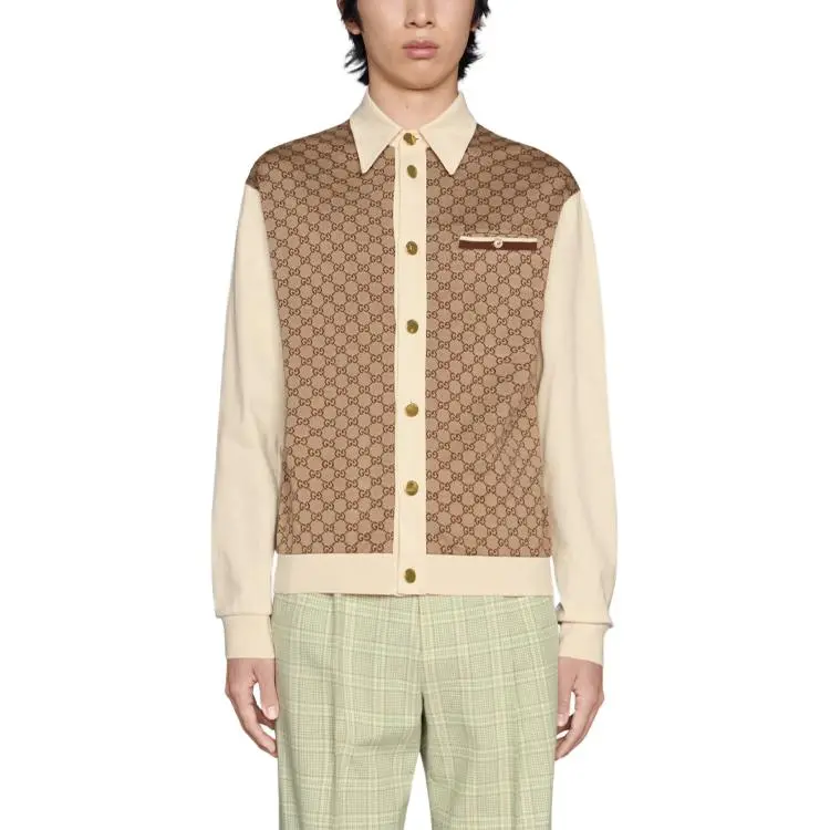 GUCCI FW21 Knitwear Men's Light Brown-1