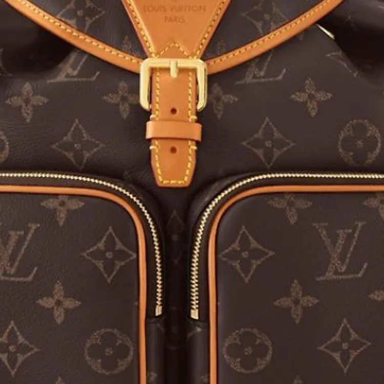 LOUIS VUITTON Montsouris Cargo Backpack Monogram-4