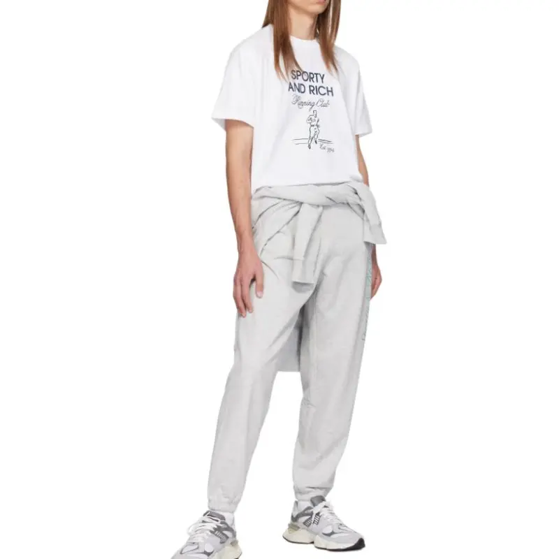 SPORTY & RICH T Shirt Unisex White-1