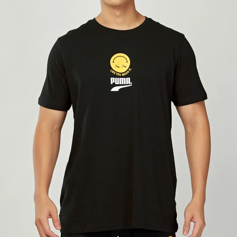 PUMA T Shirts Unisex Black-2