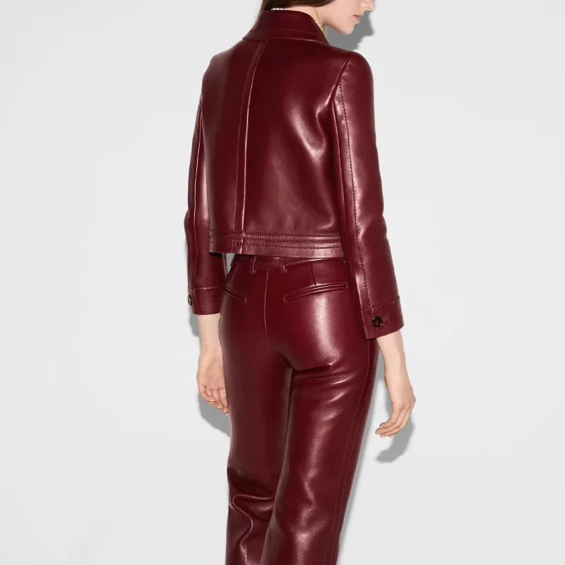 GUCCI Jackets & Coats Women's Red-3