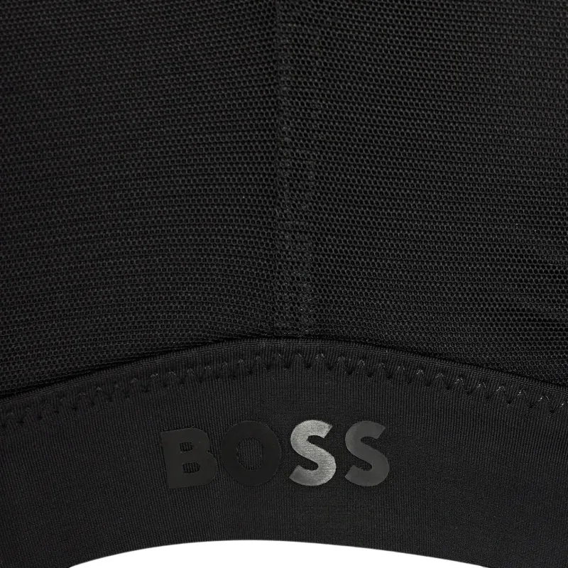 HUGO BOSS Mixed-Material Bra With Multiway Straps Bra Women's Black-2