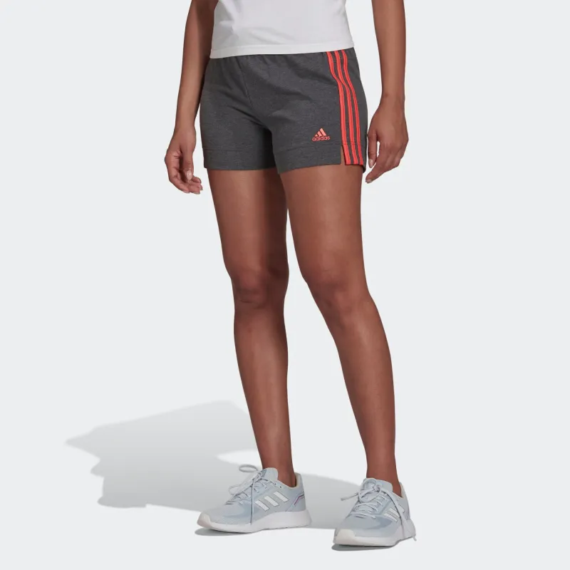 Adidas ESSENTIALS Sports Shorts Women's Dark Heather Gray-1