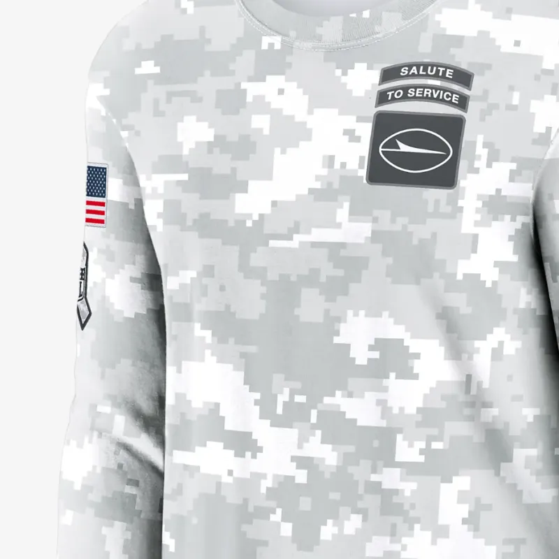 Nike New York Jets Salute To Service Edge Lockup Women's Nike Dri FIT Nfl Long Sleeve T Shirt-2