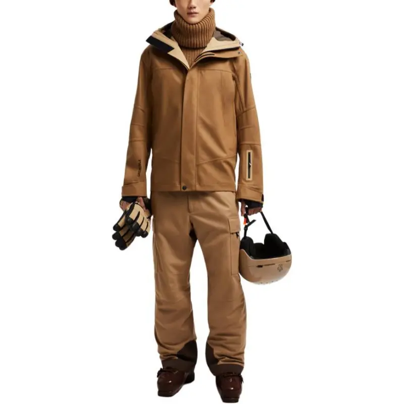 Moncler Grenoble Logo Printed Hooded Jacket-2