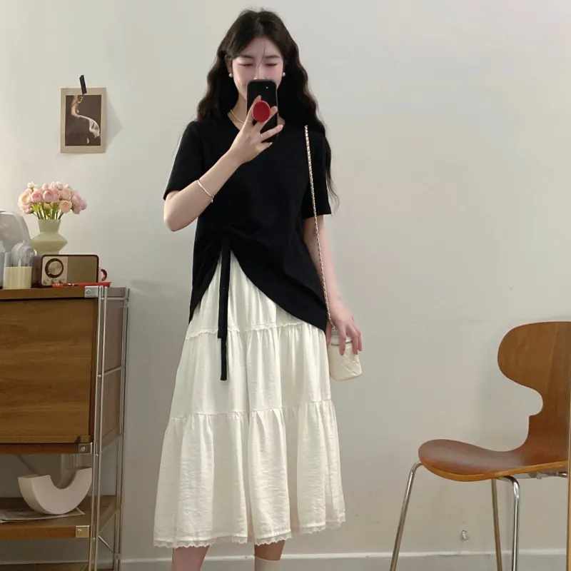 GULIANFEI Two Piece Skirt Sets Women's-3