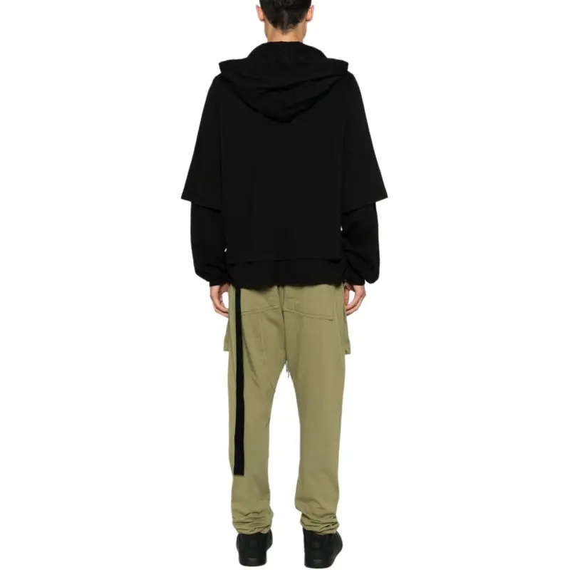 Rick Owens DRKSHDW Hustler Organic Cotton Hoodie-3
