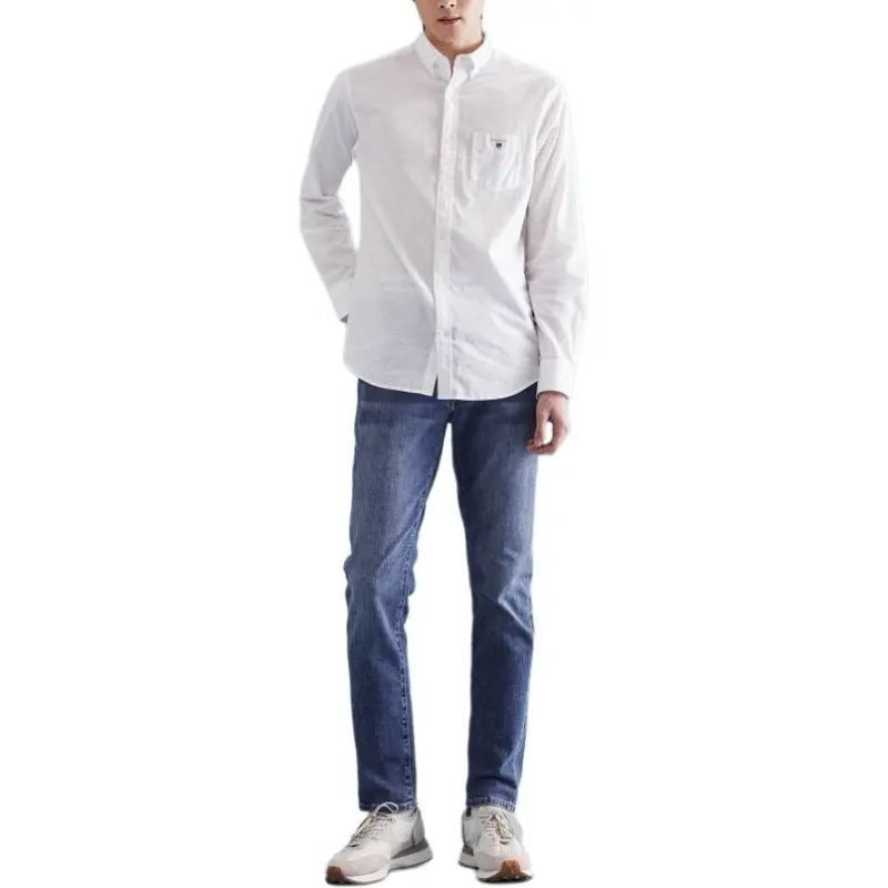 GANT Shirts Men White-2