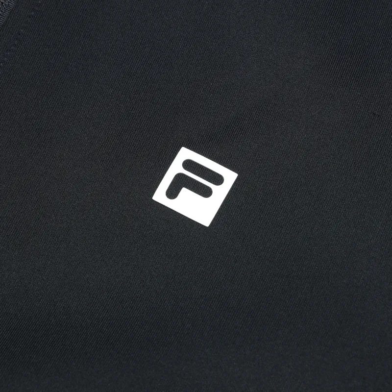 FILA Knitted Fabric Jackets & Coats Women's Black-4