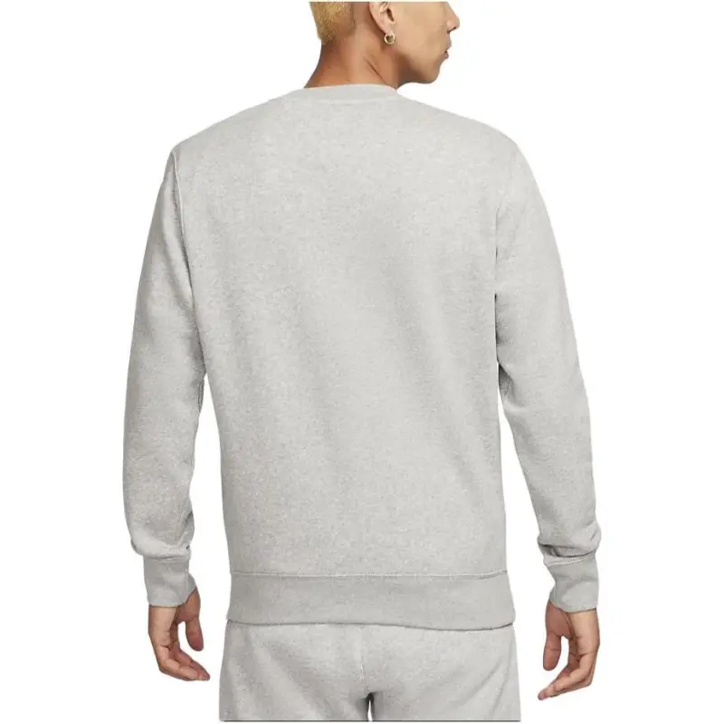 Nike Club Fleece Sweatshirt Men's Gray-4