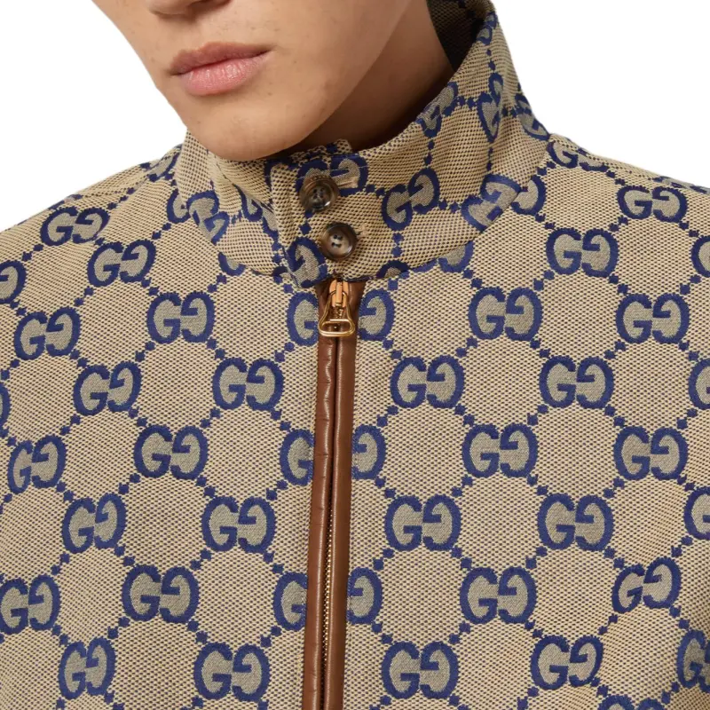 GUCCI Gg Zipped Jacket-9